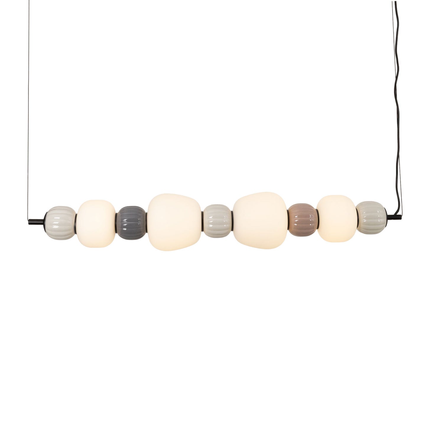 Lollipop Pendant Lamp Brass