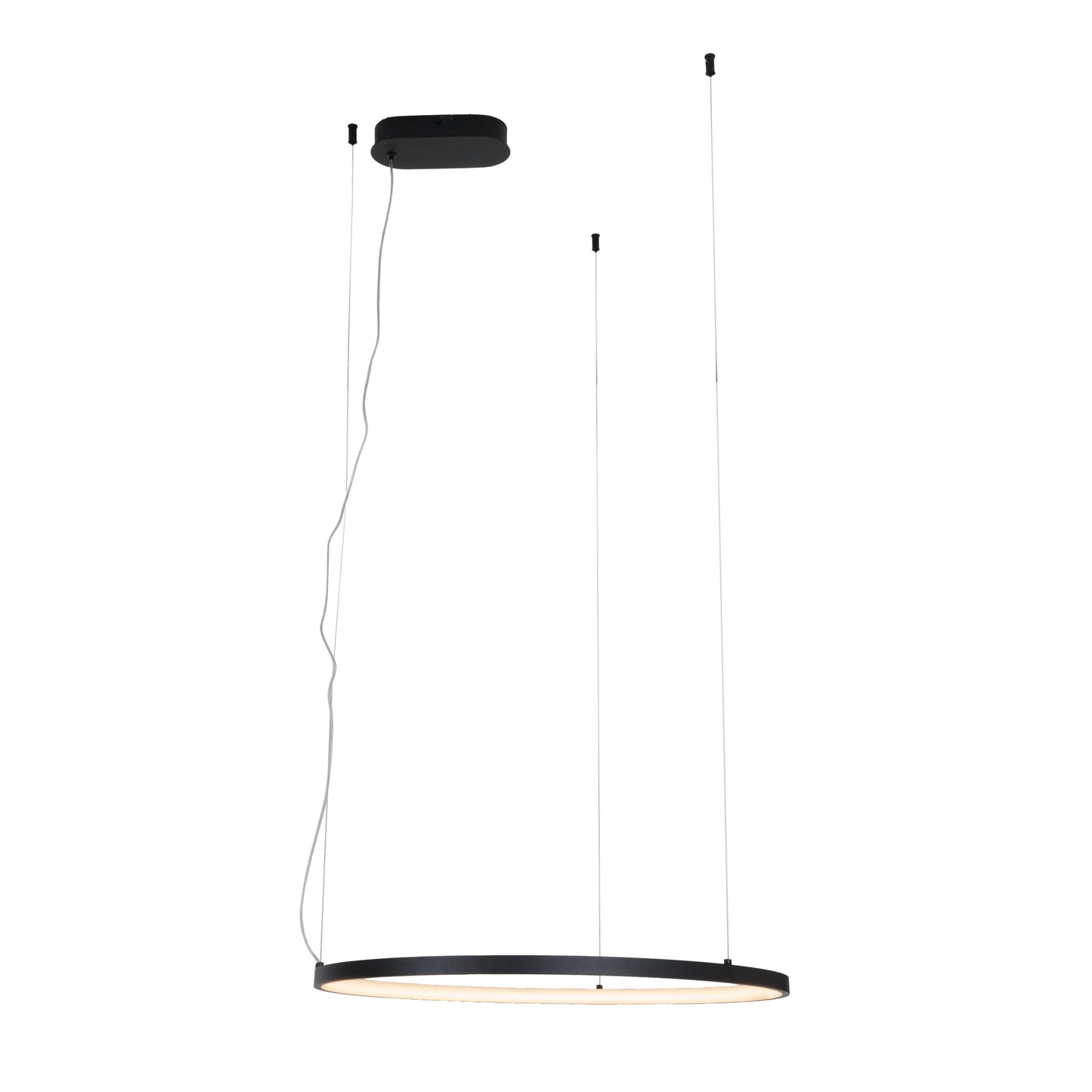 Visual Hor lampa zwieszana czarna IP44 60cm