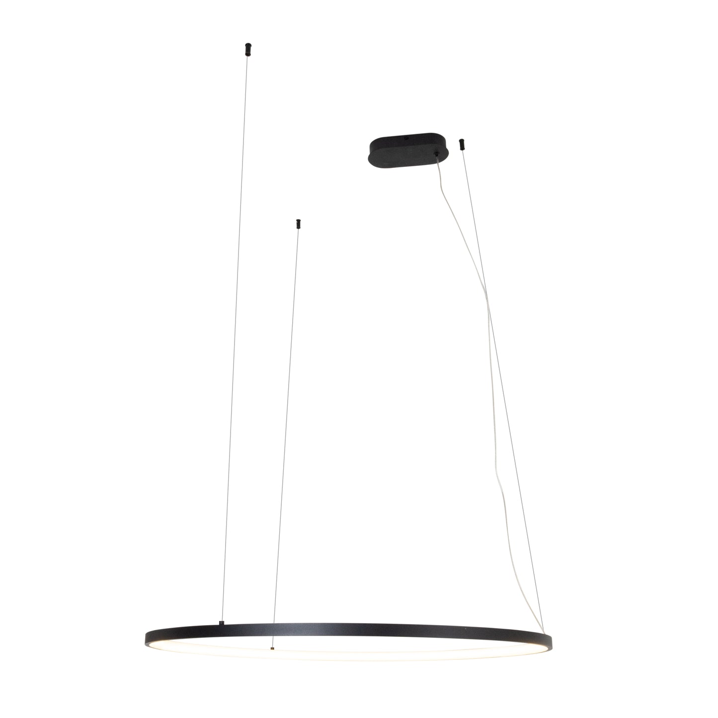 Visual Hor lampa zwieszana czarna IP44 80cm