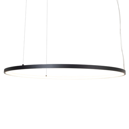 Visual Hor lampa zwieszana czarna IP44 80cm