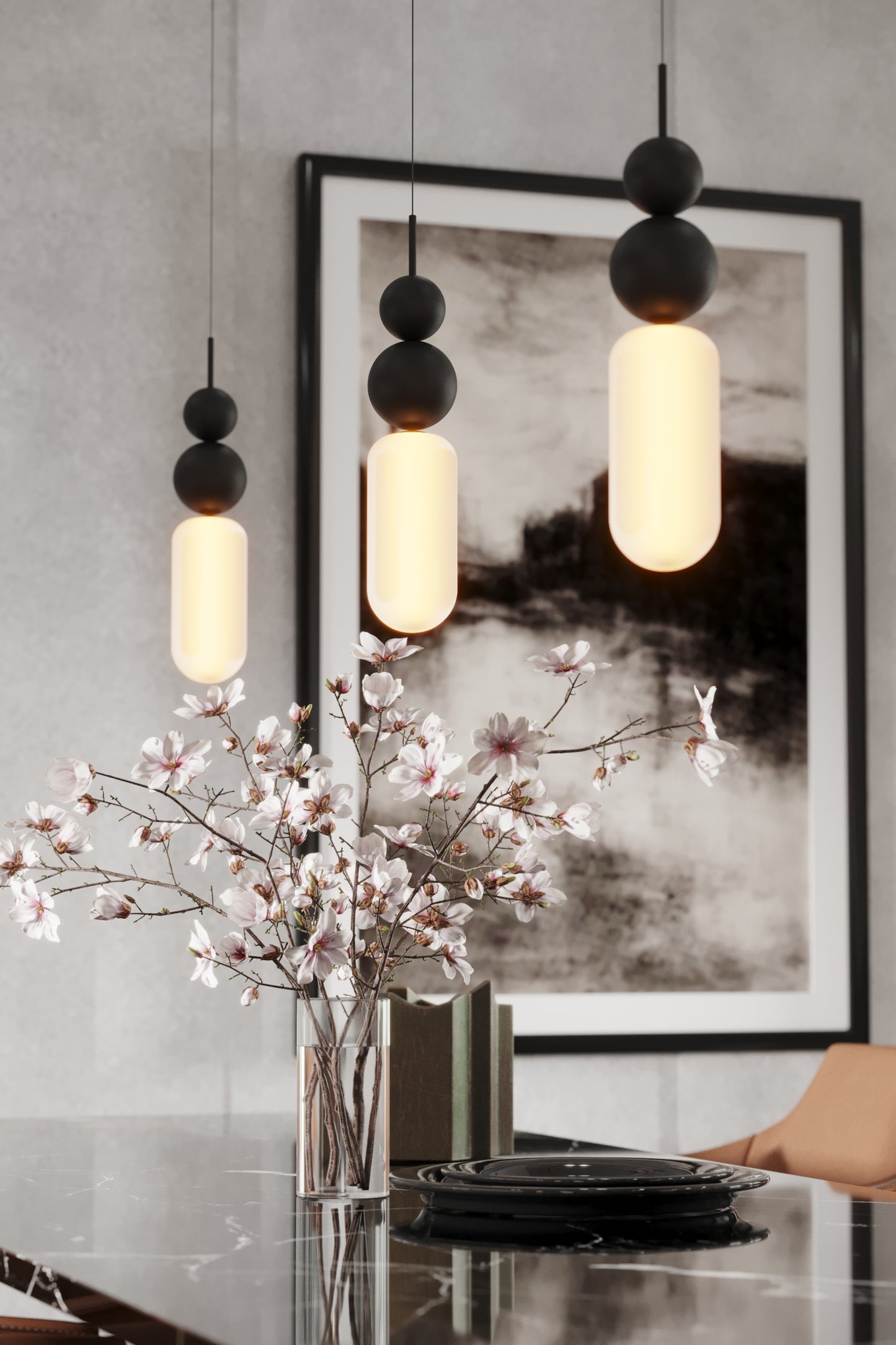 Monaco Pendant Lamp Gold P0423