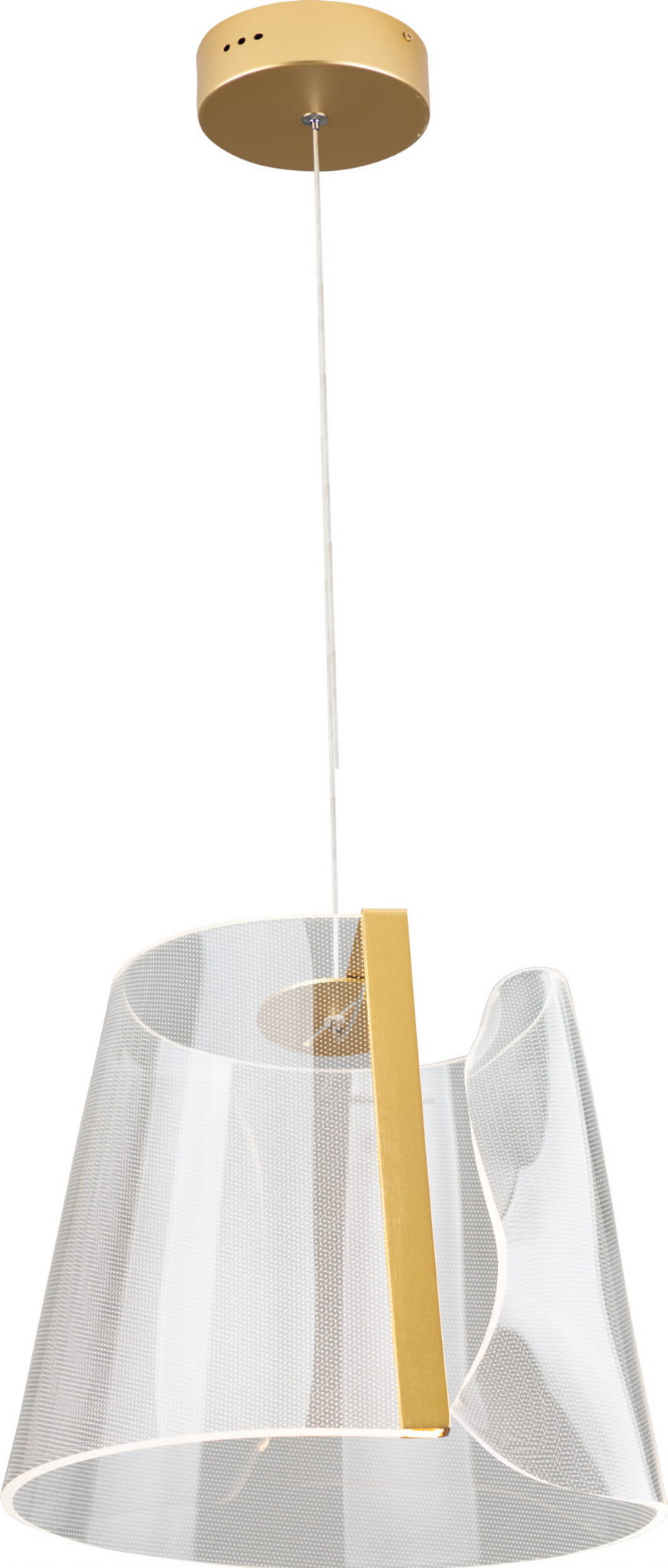 Lollipop Pendant Lamp Brass
