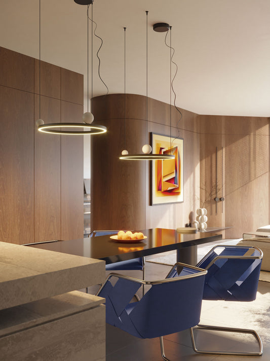 Monaco Pendant Lamp Gold P0423