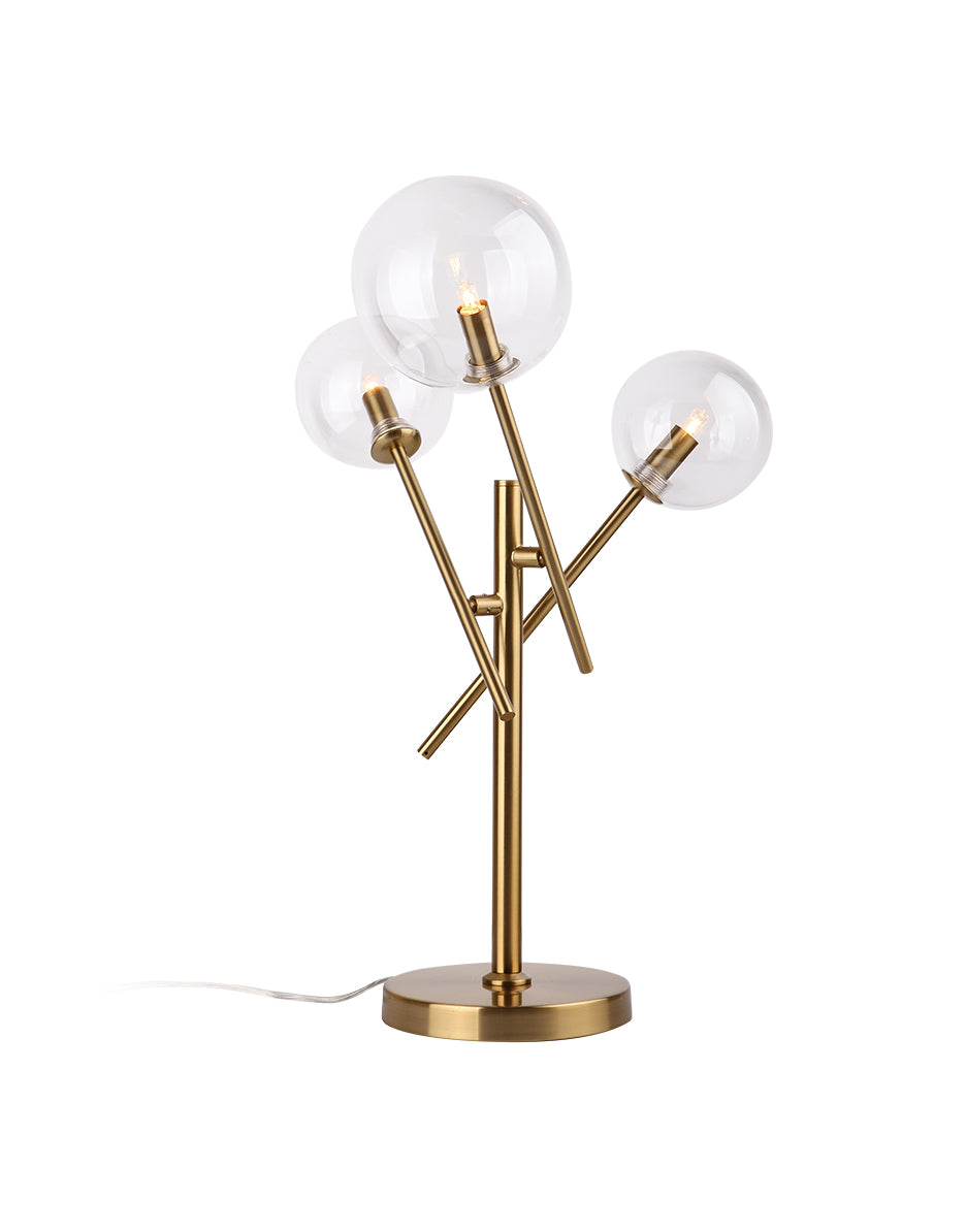 Lollipop Pendant Lamp Brass