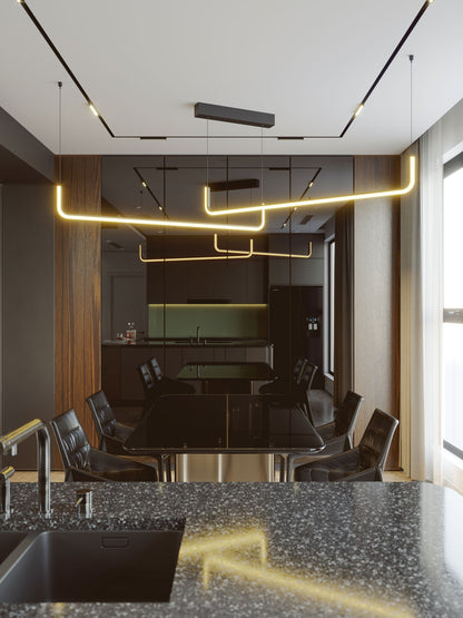 Monaco Pendant Lamp Gold P0423