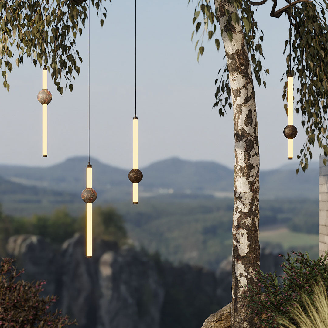 Monaco Pendant Lamp Gold P0423