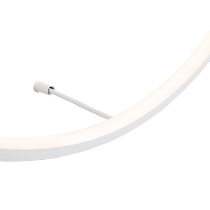 Visual kinkiet biały IP44 60cm