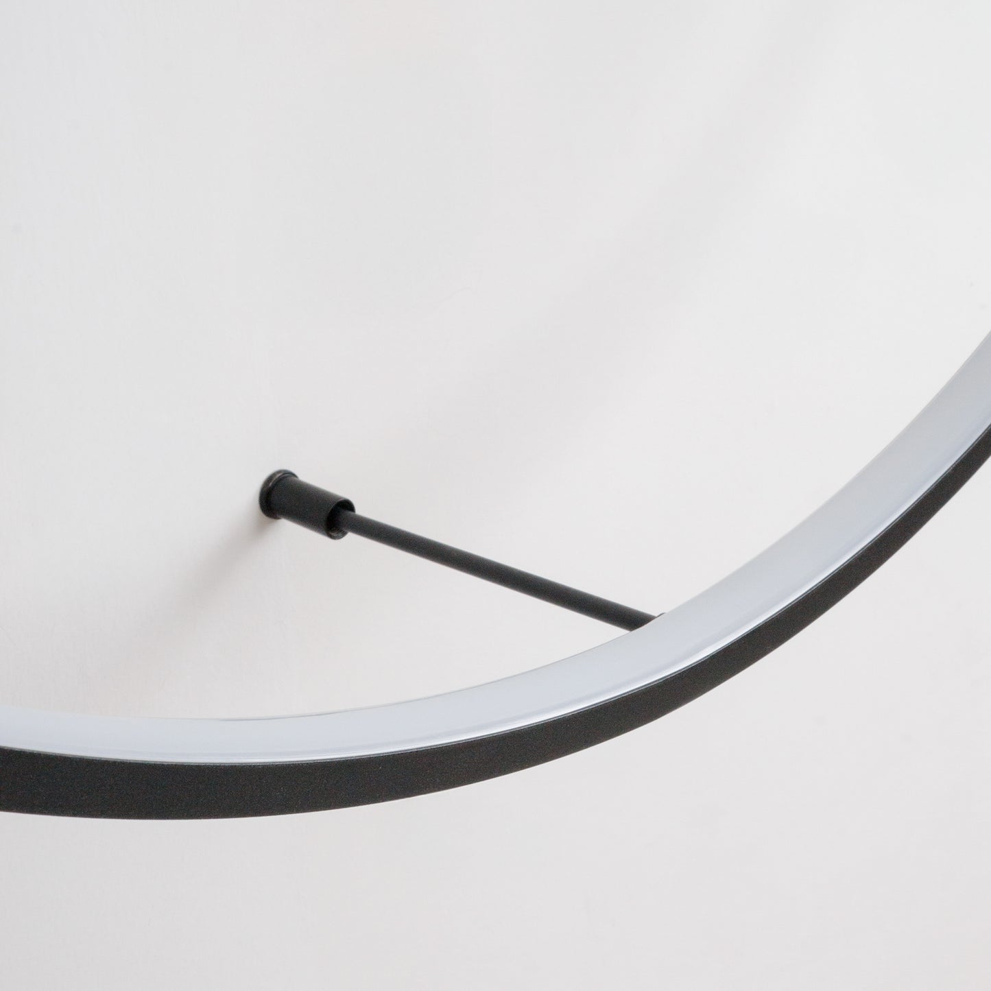 Visual kinkiet czarny IP44 80cm