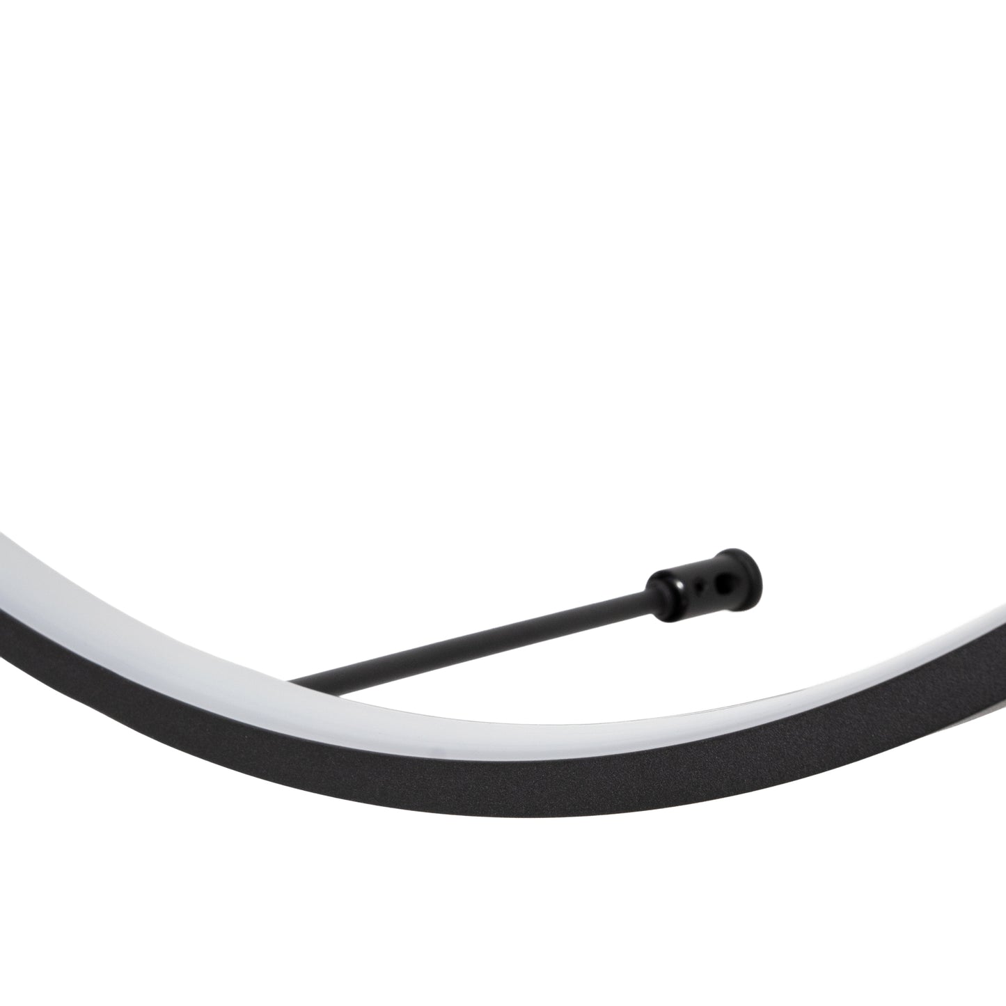 Visual kinkiet czarny IP44 60cm