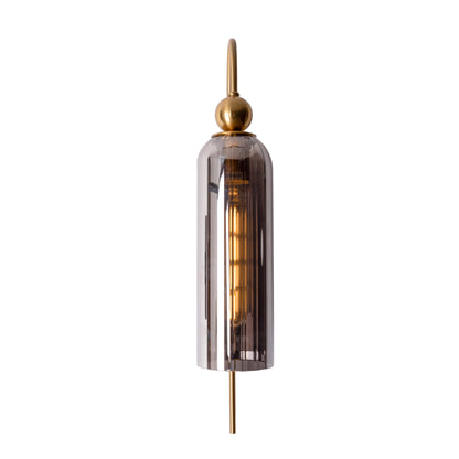 Campanila Smoky Glass Kinkiet