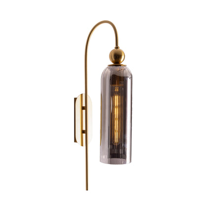 Campanila Smoky Glass Kinkiet