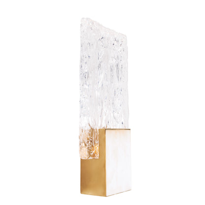 Vetro kinkiet brushed gold