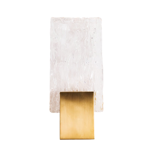 Vetro kinkiet brushed gold