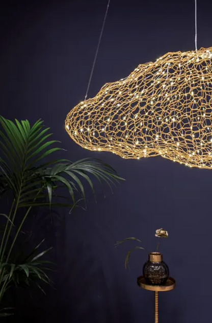 Stardust Lampa Wisząca Złota