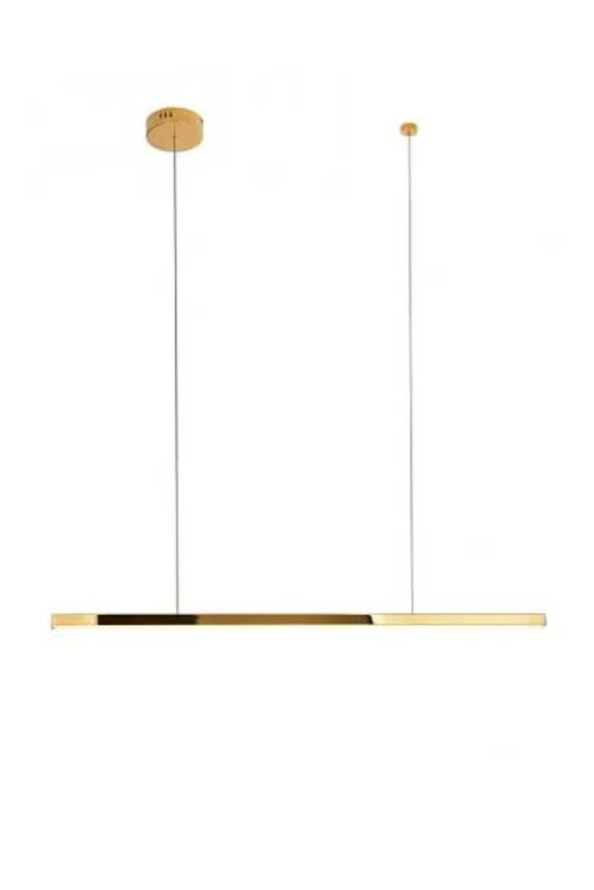 Trio 1 Lampa Wisząca Ściemnialna Złota P0425D