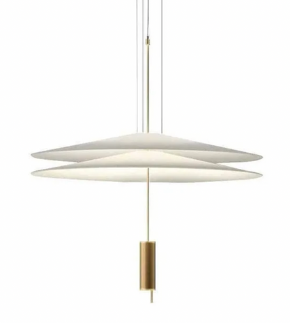 Flamingo Lampa Wisząca Biała/Złota