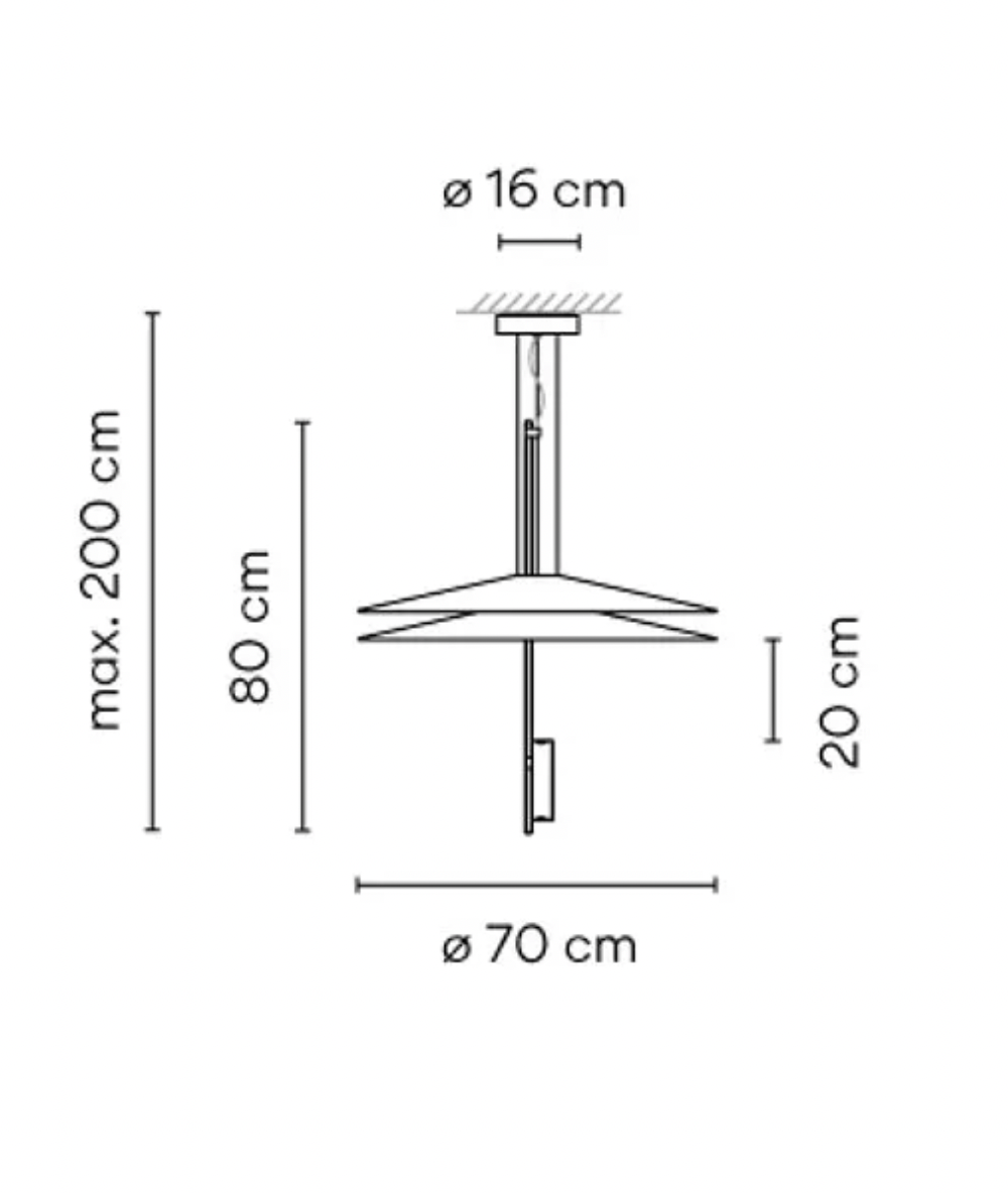 Flamingo Lampa Wisząca Biała/Złota