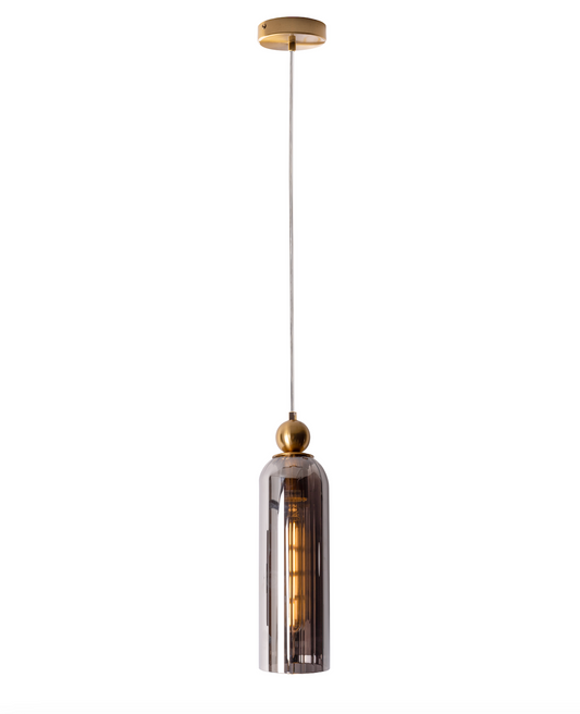 Campanila Smoky Glass Lampa Wisząca