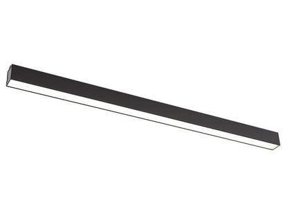 Lampa sufitowa linear 113cm czarna ściemniana