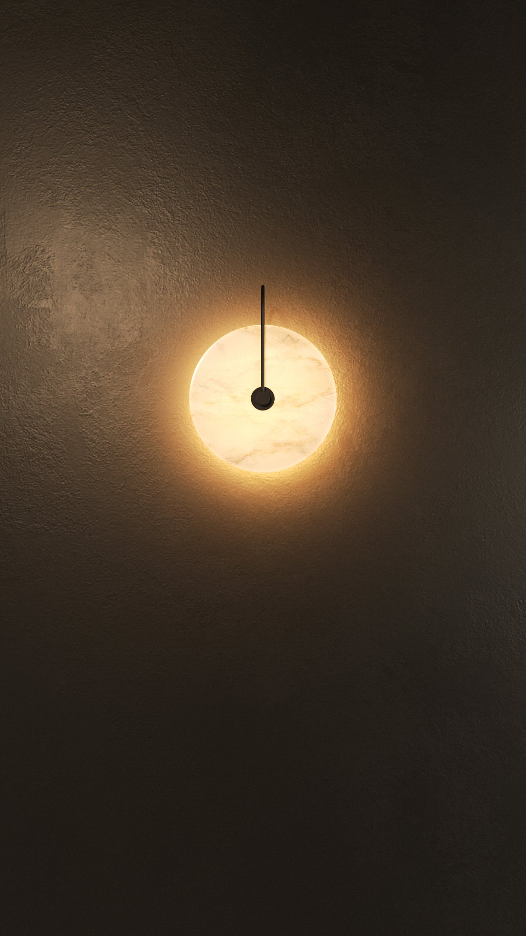 Organic Horizon Pendant Lamp Dimmable Black P0354D