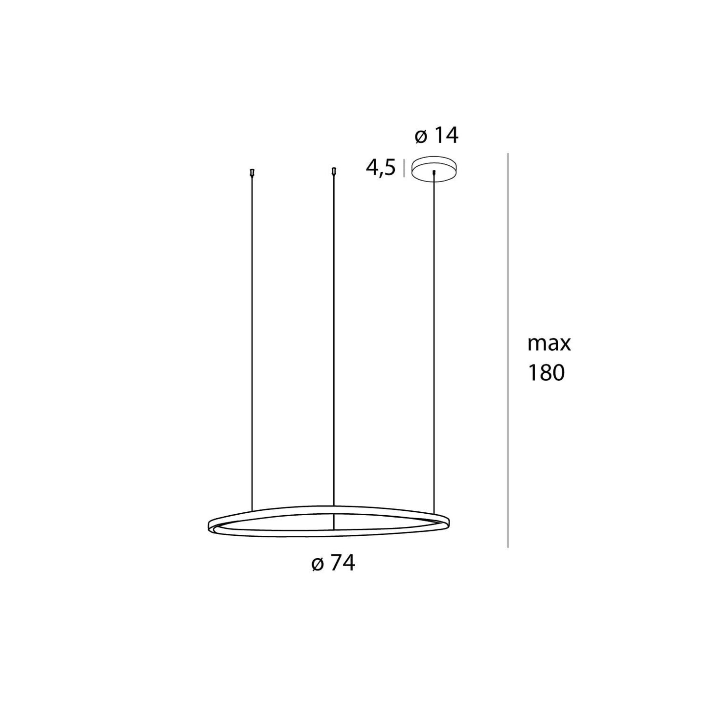 Cayenne Pendant Lamp Brushed Copper P0606D