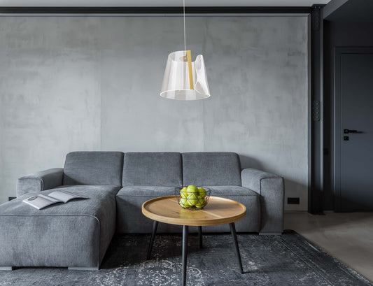 Lollipop Pendant Lamp Brass