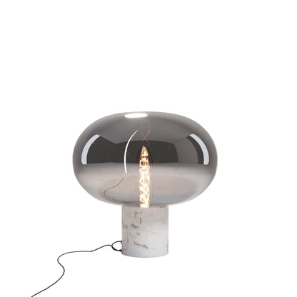 Moonstone lampa stołowa smoke glass