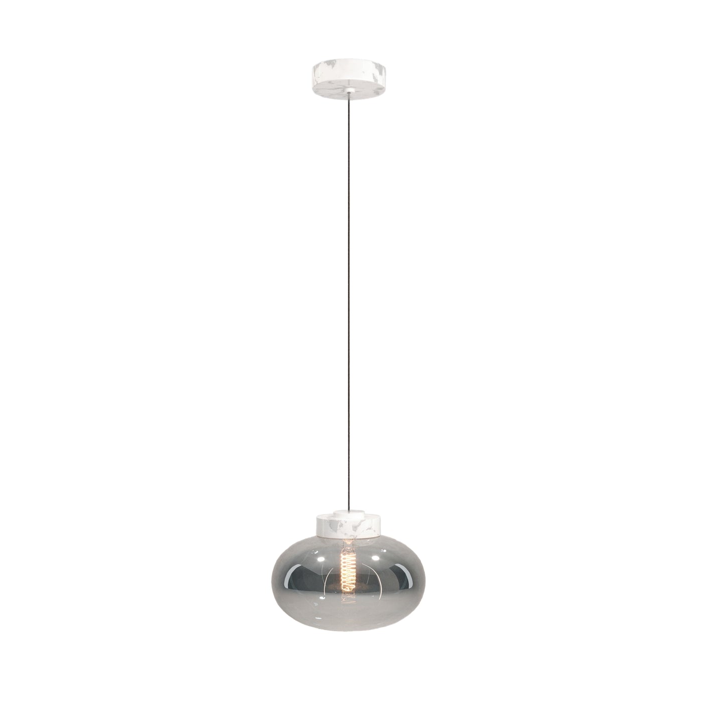 Lollipop Pendant Lamp Brass