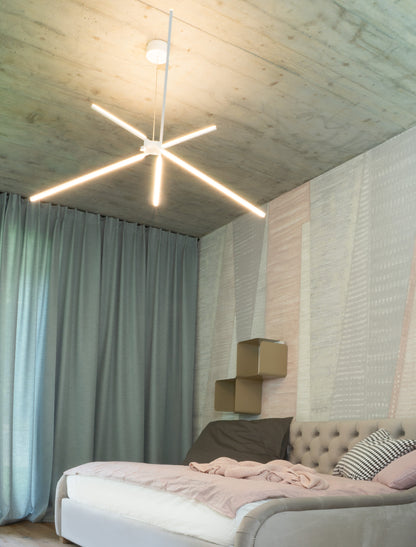 Spider Hanging Lamp Black
