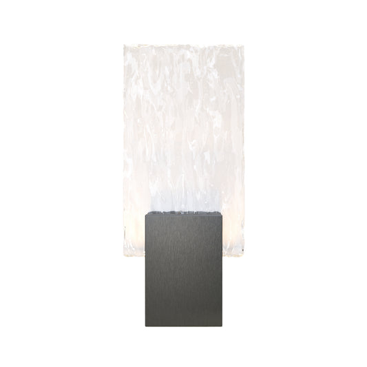 Vetro kinkiet brushed black